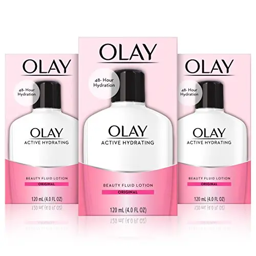 Olay Active Hydrating Beauty Moisturizing Lotion, Facial Moisturizer to Restore Dry Skin, 4.0 Ounce, 3 Count Olay Active Hydrating Beauty Moisturizing Lotion, Facial Moisturizer to Restore Dry Skin, 4.0 Ounce, 3 Count