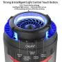 CHLANT Phantom II Fliegenfalle Insektenspinkler Lampe Indoor: Fliegen, Früchtefliegen, Mücken, Kleine Motten, Insektenspinkler – Einzigartiges Doppel-Luftkanal-Design UV-Insektenspinkler, Nicht-Toxisch, Keine Zapper