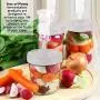 Couvercles de Fermentation Clairs, BPA-Free, Année Abondante - Lot de 4 - Pour le Choucroute dans des Bocal à Large Bouche - Inclut Instructions, Recette et Boîte Cadeau pour le Stockage… (Clairs) Couvercles de Fermentation Clairs, BPA-Free, Année Abondante - Lot de 4 - Pour le Choucroute dans des Bocal à Large Bouche - Inclut Instructions, Recette et Boîte Cadeau pour le Stockage… (Clairs)