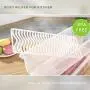 Food Storage Containers, 3 x 1.5L Fridge Organizer Case with Removable Drain Plate, Tray to Keep Fruits, Vegetables, Meat, Fish etc. Out of The Drippings Food Storage Containers, 3 x 1.5L Fridge Organizer Case with Removable Drain Plate, Tray to Keep Fruits, Vegetables, Meat, Fish etc. Out of The Drippings
