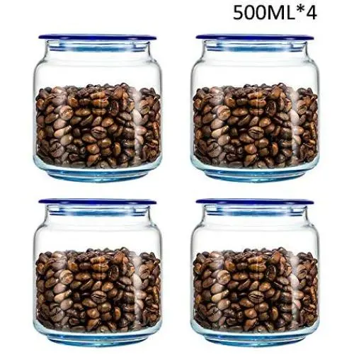 Glasbehälter, Küchen-Haushalts-Getränkebehälter, Lagerbehälter für Marmelade/Honig/Kaffee/Nüsse