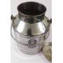 STAINLESS STEEL MILK OIL LIQUID STORAGE CAN JUG POT FOR DAIRY FARM 20 TWENTY LITERS