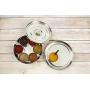 Premier Housewares Spice Container Set, Stainless Steel, 7 Piece, Silver, 17 x 17 x 7 cm