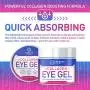 Collagen Eye Gel, Under Eye Gel Treatment for Reducing Dark Circles, Moisturizing, Targets Wrinkles Anti-Aging, Fine Lines, Eye Bags, Puffiness for Women Men 2oz