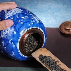 Storage Jar，Ceramic Tea Cans With Double-sealed Sealed Cans for Food Storage, Sugar Salt Containers, Coffee Cans, Tea, Small Containers