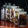 Glass Sealed Jars, Moisture-Proof Kitchen Food Containers, Storage Of Cereals/Pasta/Oatmeal/Seafood Glass Sealed Jars, Moisture-Proof Kitchen Food Containers, Storage Of Cereals/Pasta/Oatmeal/Seafood
