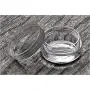 Palm Kloset Klarschaublument Container mit Schraubdeckeln, 12er Set