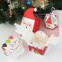 Gift Boxes 10Pcs Beautifully Folded Colorful Christmas Apple Box Jar Sugar Storage Ornament Christmas Party Supplies Creative Arts Craft Diy Horse 10X9X9Cm