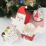 Gift Boxes 10Pcs Beautifully Folded Colorful Christmas Apple Box Jar Sugar Storage Ornament Christmas Party Supplies Creative Arts Craft Diy Horse 10X9X9Cm