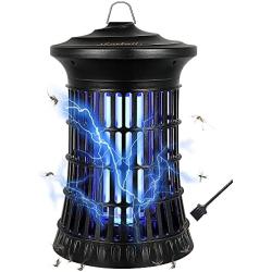 2021 Newest Bug Zapper, 4200V High Powered Electric Mosquito Killer, Fly Insect Trap for Indoor and Outdoor, Mosquito Trap with 20W Mosquito Lamp Bulb for Backyard, Patio, Bedroom, Kitchen, Office