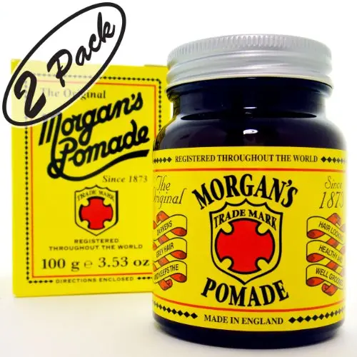 MORGANS POMADE ''The Original'' Simply takes the grey away! 3.53 oz (100 g) - 2PACK