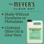 Mrs. Meyers Clean Day Liquid Hand Soap Refill, Cruelty Free and Biodegradable Formula, Basil Scent, 33 Oz