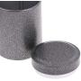 Adasea 3 Pack Small Stash Jar Airtight Multi-Use Portable Metal Herb Jar Container for Dry Goods Food Herbs Tea