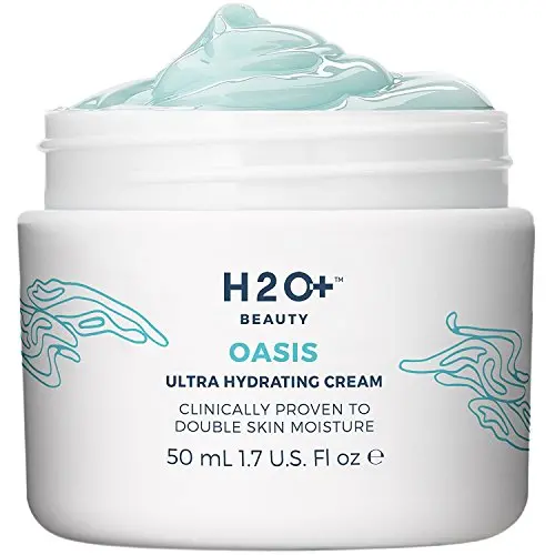 Crème Visage, Oasis Ultra Hydratant de H2O+ Beauty, Cliniquement Prouvée pour Doubler l'Hydratation de la Peau, pour Peaux Sèches, 49 ml Crème Visage, Oasis Ultra Hydratant de H2O+ Beauty, Cliniquement Prouvée pour Doubler l'Hydratation de la Peau, pour Peaux Sèches, 49 ml