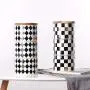 3 Layers/Pcs Food Storage Jar, Ceramic Kitchen Canisters with Airtight Seal Bamboo Lid, Food Storage Canister for Tea, Coffee Bean, Spice, Sugar, Flour (1)