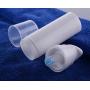 3PCS White Empty Disposable Portable Mini Airless Vacuum Pump Bottle Jars Bayonet Cream Lotion Dispenser Cosmetic Makeup Emulsion Storage Holder Container Pots Travel Accessories(15ml/0.5oz)