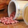 Food Storage Box Container Food Sealed Canister Seal Bottles Wooden Tank Sealed Grains Beans Nuts Storage Jar Sealed Cans Kitchen Food Organizer Holder Case Home Food Storage Organization Supplies