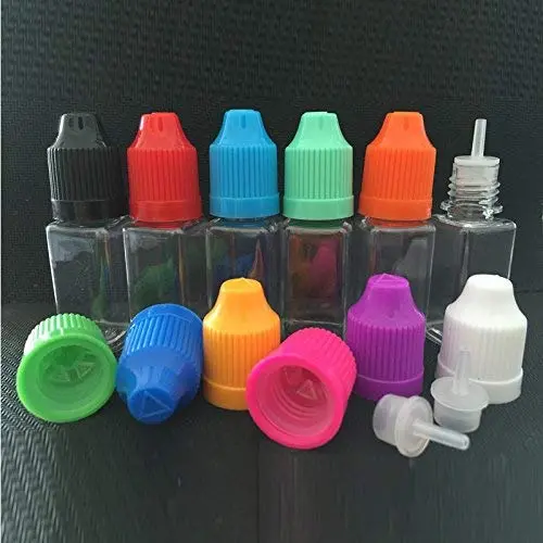 Bouteilles de Stockage & Flacons | 50pcs Flacons Plastiques Carrés | Eliquide Juice Bouteilles 10ml Bouteilles d'Huile avec Bouchon Sécurisé pour Enfant | par HUDITOOLS | 1 Pièce Bouteilles de Stockage & Flacons | 50pcs Flacons Plastiques Carrés | Eliquide Juice Bouteilles 10ml Bouteilles d'Huile avec Bouchon Sécurisé pour Enfant | par HUDITOOLS | 1 Pièce