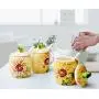 Ceramics Sunflower Hand Painted Painting Sugar Salt Pepper Storage Jar with Lid And Spoon Ceramics Sunflower Hand Painted Painting Sugar Salt Pepper Storage Jar with Lid And Spoon