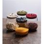 Glass Kitchen Storage Containers - 1PC Daily Storage Tank Storage Bottle Container Tea Snack Caddy Moisture-proof Glass Sealing Jar Kitchen Accessories JM 001