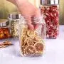 Kitchen Food Storage Jar Airtight Food Storage Kitchen Glass Jar Moisture-Proof Home Multi-Purpose Jam Bottle Cruet Sealing Tank Set