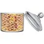 Hochwertige Acryl-Lebensmittelflasche, Cookie Jar mit Dichtung, bruchsicher, BPA-frei, 118 oz