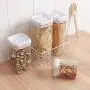 1er Küchen-Kühlschrank Nudelabfächer Cerealschale Deckel Kunststoffbehälter Lebensmittel-Behälter Gemüseschalen-Behälter, 0,5L