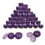 Bouteilles Froides Violettes 36 Pièces 10G/10ML avec Liner Intérieur pour Échantillons de Maquillage, Crèmes, Produits de Beauté – Sans BPA