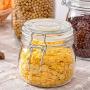 Glass Sealed Jars, Moisture-Proof Kitchen Food Containers, Storage Of Spices/Flower Tea/Oatmeal/Cereals