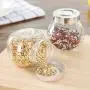 Bocal de Rangement en Verre 3 Pièces avec Couvercle en Inox pour Épices, Fruits Secs, Confitures, Graines et Divers – Cuisine Maison Bocal de Rangement en Verre 3 Pièces avec Couvercle en Inox pour Épices, Fruits Secs, Confitures, Graines et Divers – Cuisine Maison