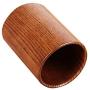 Round Wooden Kitchen Utensil Storage Jar Cutlery Holder Caddy Tidy Dining Table, 3 L