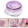 Milue 10Pcs Small Transparent Cream Bottle 5g Cosmetic Box Makeup Jar Eyeshadow Case