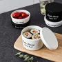 Bottles,Jars & Boxes Creative Nordic wind cover food preservation refrigerator storage box container box hot grain storage boxD
