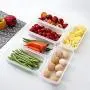 Witspace Single Layer Refrigerator Airtight Food Storage Containers Crisper Plastic Box Witspace Single Layer Refrigerator Airtight Food Storage Containers Crisper Plastic Box