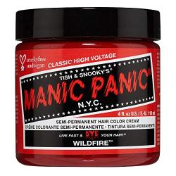 Manic Panic Wildfire Red Color Cream – Classic High Voltage