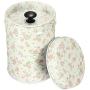 Practical Container Double Cover Food Tea Pot Candy Storage Tins Canister Box - Pink, 9x6.5cm