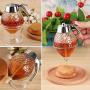 200ML Syrup Dispenser Honey Dispenser Sauce Kitchen Storage Jar Cooking Tools For Home Restaurant