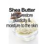Natural Organic Body Butter – Handmade with Natural Ingredients – Shea Butter, Almond Oil, Coconut Oil and Cocoa Butter Body Moisturizer, Lavender Lemon