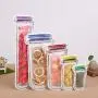 Enkrio Mehrweg-Ziploc-Snack-Beutel, Mason Jar Reißversch-Lebensmittellieferungstaschen für Reisen Camping