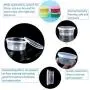 Slime Jars With Lids - Slime Containers for Slime Supplies - Plastic Container for Slime Foam Ball Storage Containers with Lids for 45g Slimes (4.5oz) by Slime Jars With Lids - Slime Containers for Slime Supplies - Plastic Container for Slime Foam Ball Storage Containers with Lids for 45g Slimes (4.5oz) by