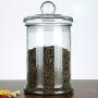 DonhDonh Household Airtight Sealed Nut Containers Sugar Jars Food Storage Containers with Glass Lid for Office Kitchen