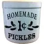Personalized Pickling Crock 2 Gallon Size Personalized Pickling Crock 2 Gallon Size