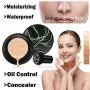 Air Cushion CC Cream Mushroom Head Foundation, Firstfly Moisturizing BB Cream Makeup Long Lasting Matte Concealer (Natural) Air Cushion CC Cream Mushroom Head Foundation, Firstfly Moisturizing BB Cream Makeup Long Lasting Matte Concealer (Natural)