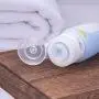 5 Stück Silikon Reiseflaschen Set, 0,6/2/2,7/3 oz Squeeze-Leak-Proof Behälter, Wiederbefüllbare Reise-Toilettenkapseln für Dusche, Shampoo, Kosmetik, Emulsion Lagerung