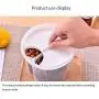 Rotatable Storage Tanks Grain Storage Box Sealed Cans Kitchen Plastic Cover With Transparent Jar Miscellaneous Grain Storage Can,Big Rotatable Storage Tanks Grain Storage Box Sealed Cans Kitchen Plastic Cover With Transparent Jar Miscellaneous Grain Storage Can,Big