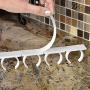 WindGoal 4 Sets 20Racks Kitchen Clip Strips Spice Gripper Jar Rack Storage Holder For Wall Cabinet Door