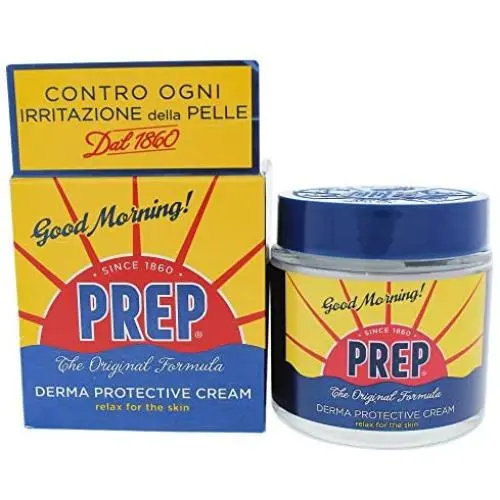PREP: Dermatologisches Schutzcreme, Parabenerfrei 2.53 fl. oz (75 ml) Glasbehälter [ Italienische Import ]