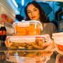 Benir Kitchen [9 Value Pack] Tempered Glass Food Storage Containers w/Locking Lids | No-Leak, BPA Free, Airtight, Microwave/Oven/Dishwasher/Freezer Safe