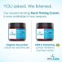 Lemon Verbena Neck Firming Cream – Tightening & Lifting Moisturizer for Loose, Wrinkled or Sagging Skin on Neck, Decollete & Chest – Best to Prevent Turkey/Crepe Neck – 2 fl oz