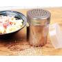 JUSTDOLIFE Seasoning Bottle Set BBQ Pepper Shaker Stainless Steel Seasoning Shaker Spice Bottle with Plastic Lid